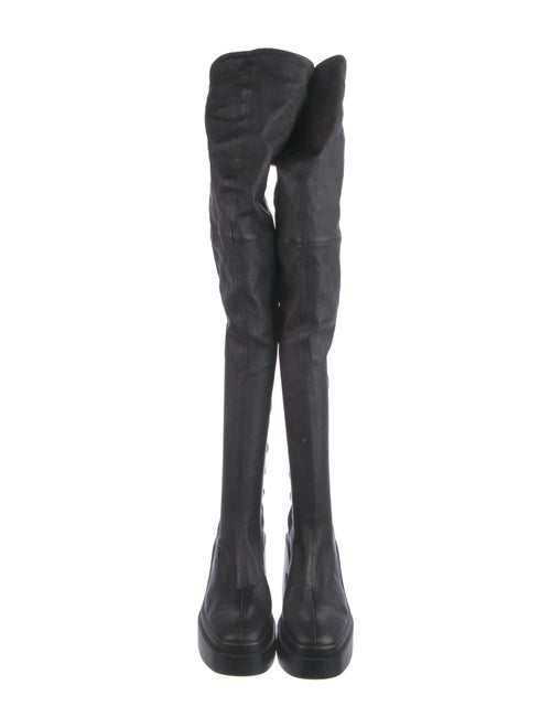 Robert Clergerie Leather Sock Boots