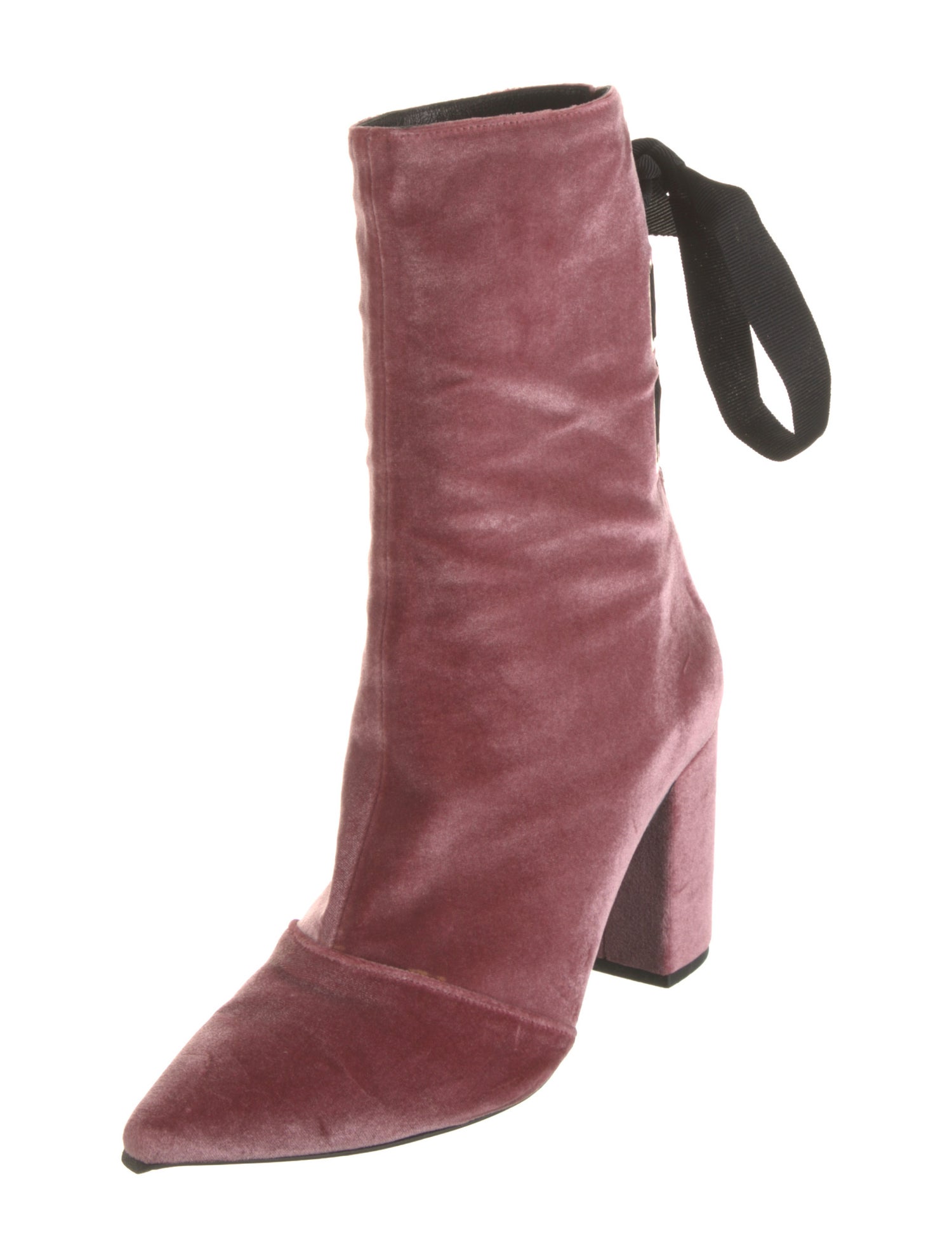 Robert Clergerie Velvet Boots