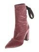 Robert Clergerie Velvet Boots