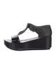 Robert Clergerie Patent Leather T-Strap Sandals