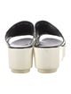 Robert Clergerie Patent Leather Slides