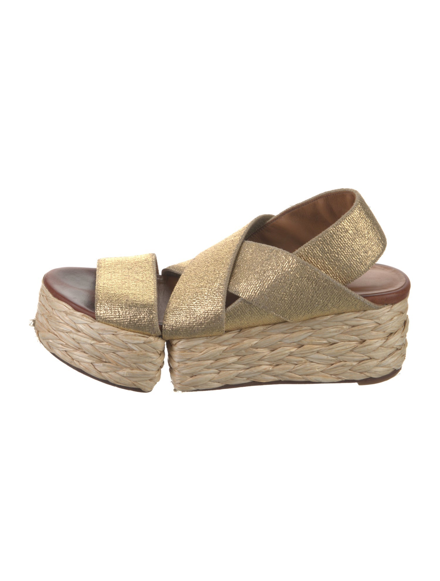 Robert Clergerie Printed Braided Accents Espadrilles