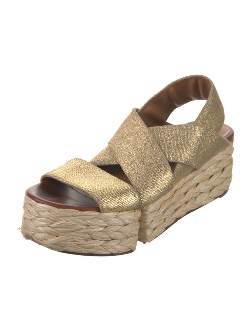 Robert Clergerie Printed Braided Accents Espadrilles