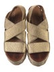 Robert Clergerie Printed Braided Accents Espadrilles