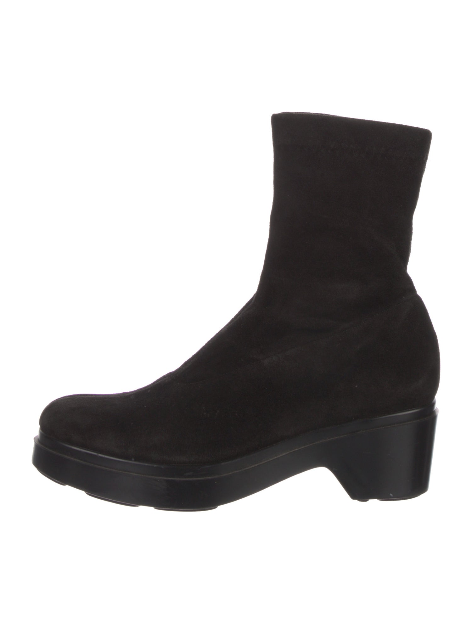 Robert Clergerie Suede Sock Boots