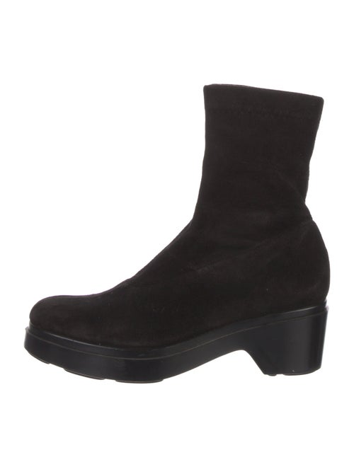Robert Clergerie Suede Sock Boots