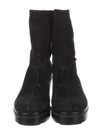 Robert Clergerie Suede Sock Boots