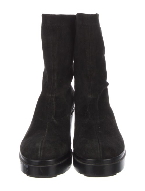 Robert Clergerie Suede Sock Boots