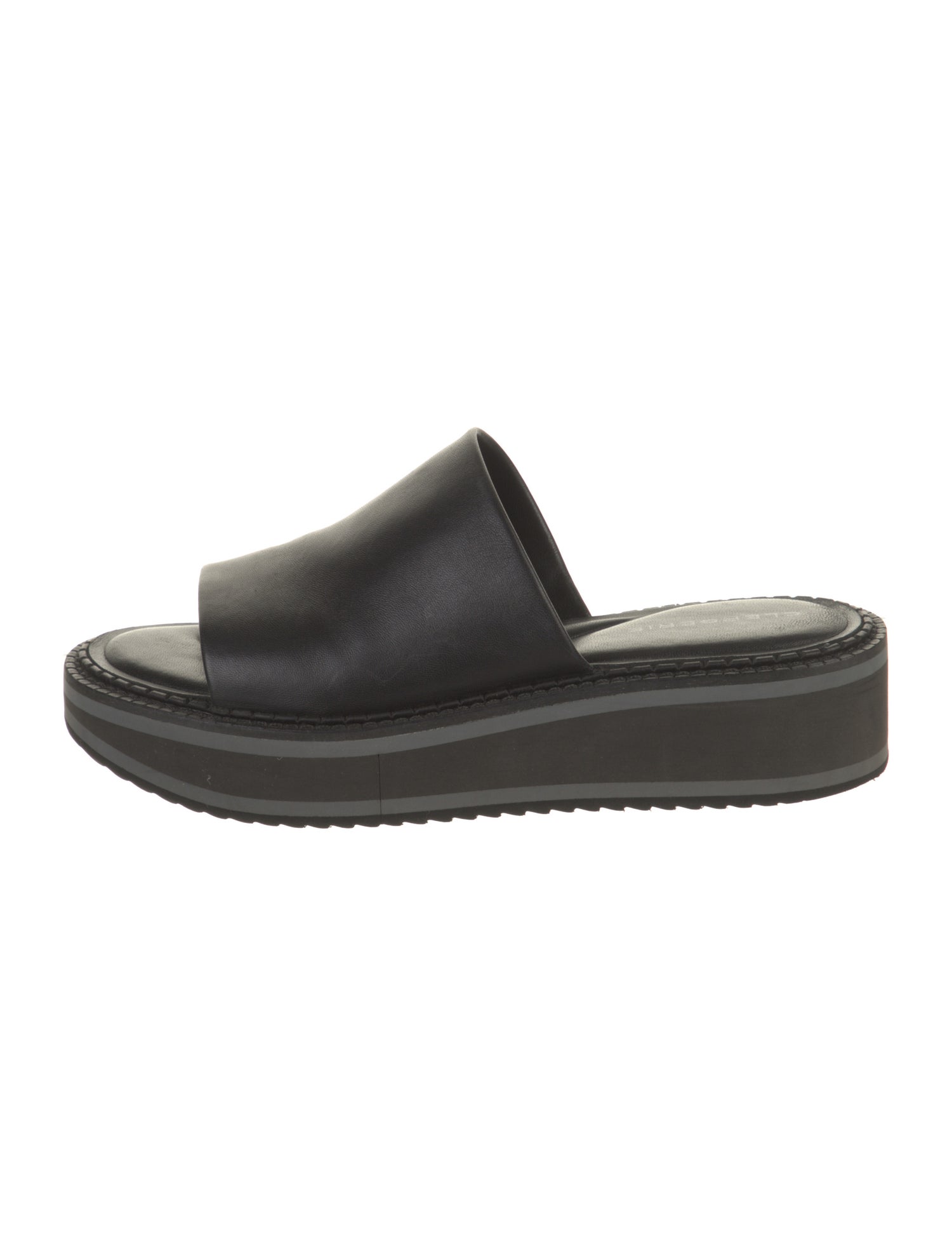 Robert Clergerie Leather Slides