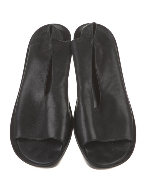 Robert Clergerie Leather Slingback Sandals