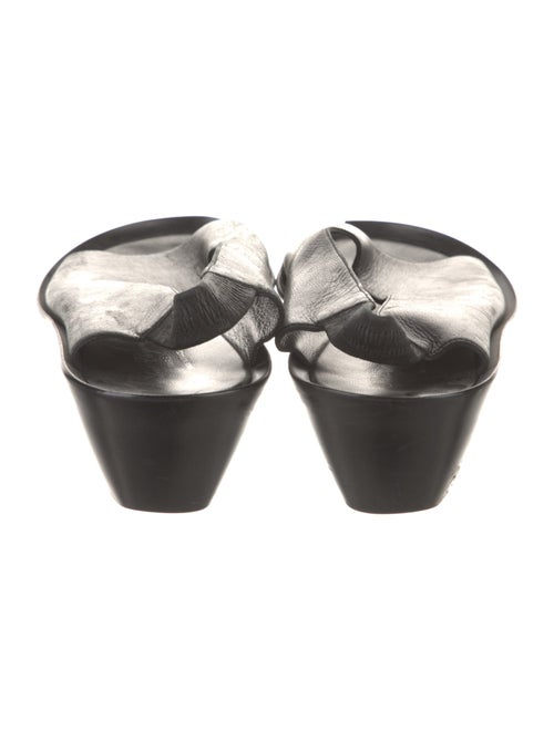 Robert Clergerie Leather Slingback Sandals