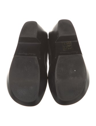 Robert Clergerie Leather Slingback Sandals