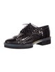 Robert Clergerie Leather Lasercut Accents Oxfords
