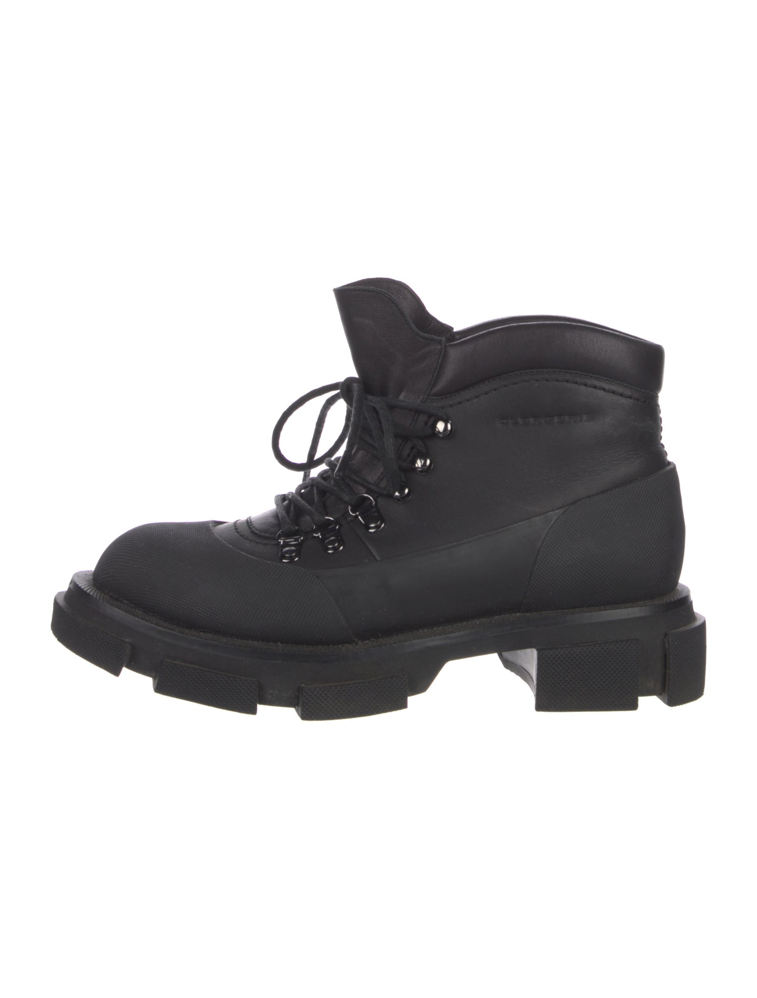 Robert Clergerie Leather Lace-Up Boots