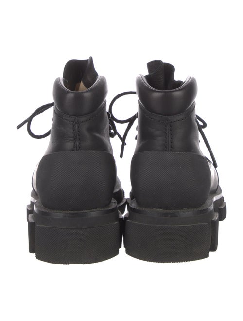 Robert Clergerie Leather Lace-Up Boots