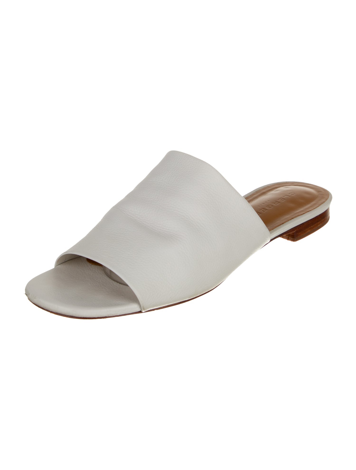 Robert Clergerie Leather Slides