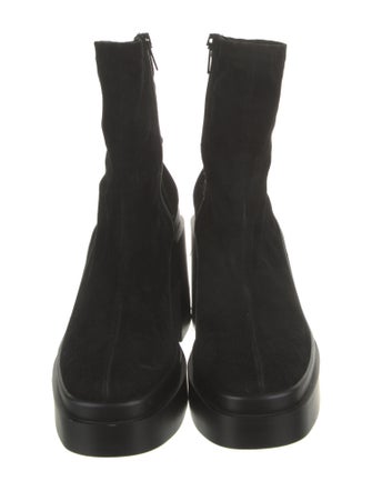 Robert Clergerie Suede Sock Boots