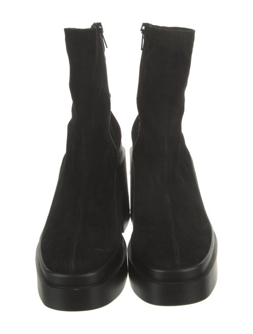 Robert Clergerie Suede Sock Boots