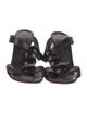 Robert Clergerie Leather T-Strap Sandals