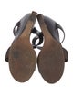 Robert Clergerie Leather T-Strap Sandals
