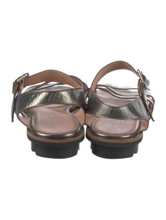 Robert Clergerie Leather Gladiator Sandals