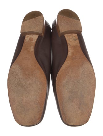 Robert Clergerie Leather Loafers