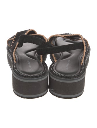 Robert Clergerie Suede Slingback Sandals