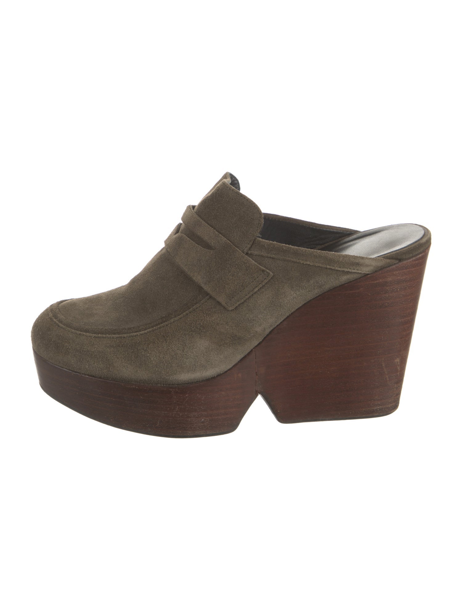 Robert Clergerie Suede Mules