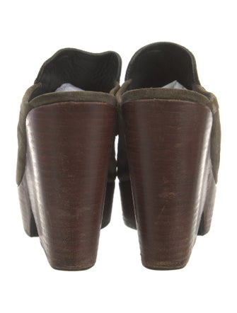 Robert Clergerie Suede Mules