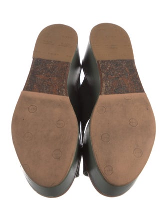 Robert Clergerie Leather Slingback Sandals