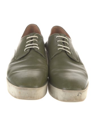 Robert Clergerie Leather Oxfords