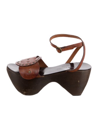 Robert Clergerie Leather Sandals