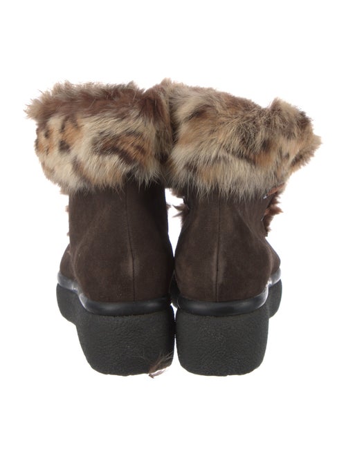 Robert Clergerie Suede Lace-Up Boots