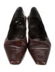 Robert Clergerie Leather Pumps