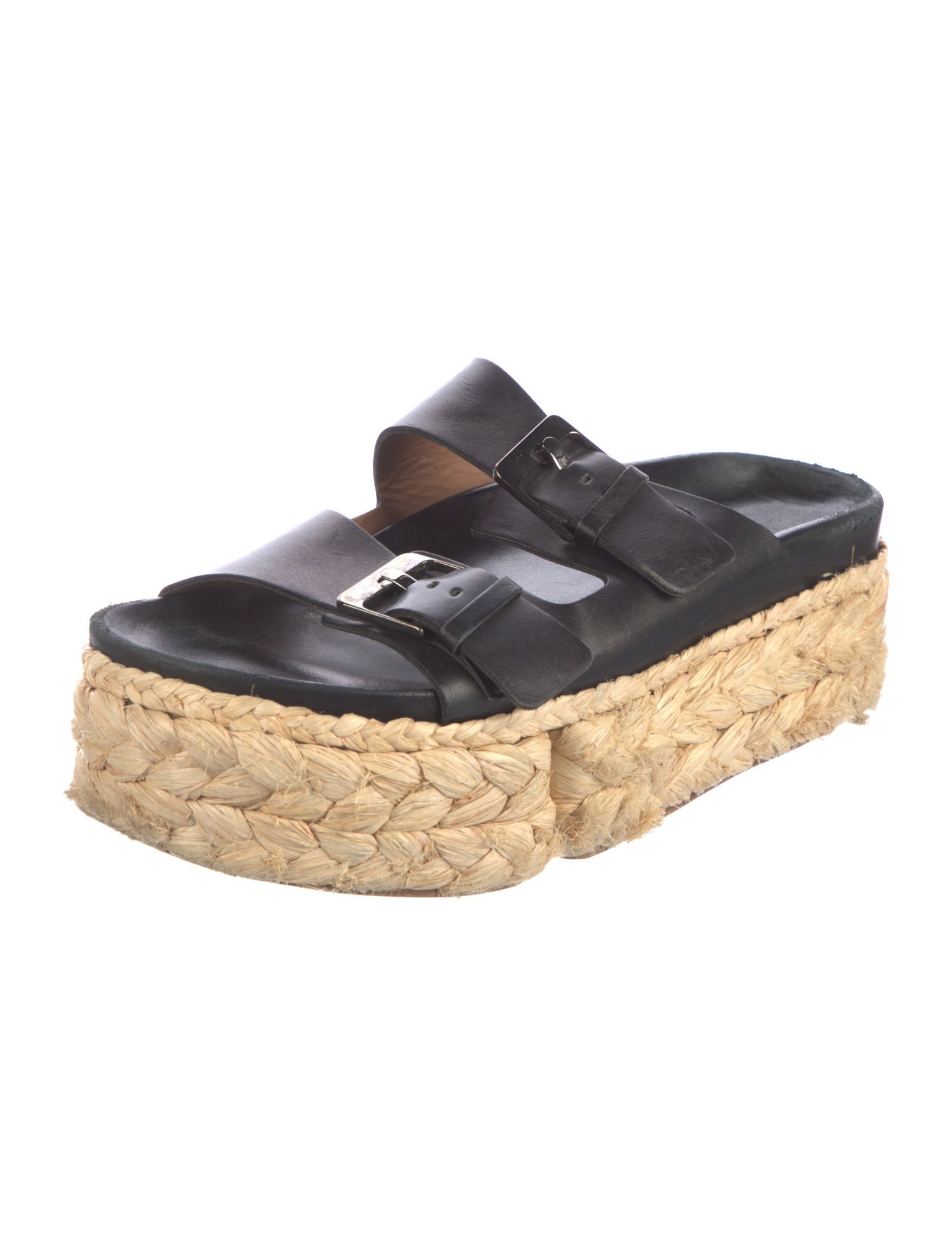 Robert Clergerie Leather Espadrilles