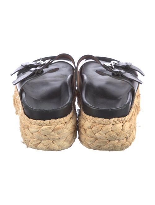 Robert Clergerie Leather Espadrilles