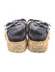 Robert Clergerie Leather Espadrilles