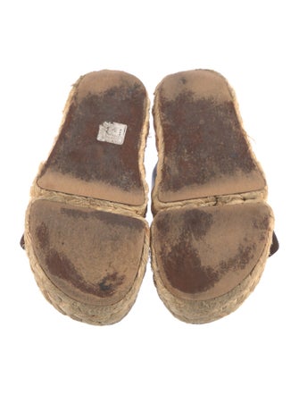 Robert Clergerie Leather Espadrilles