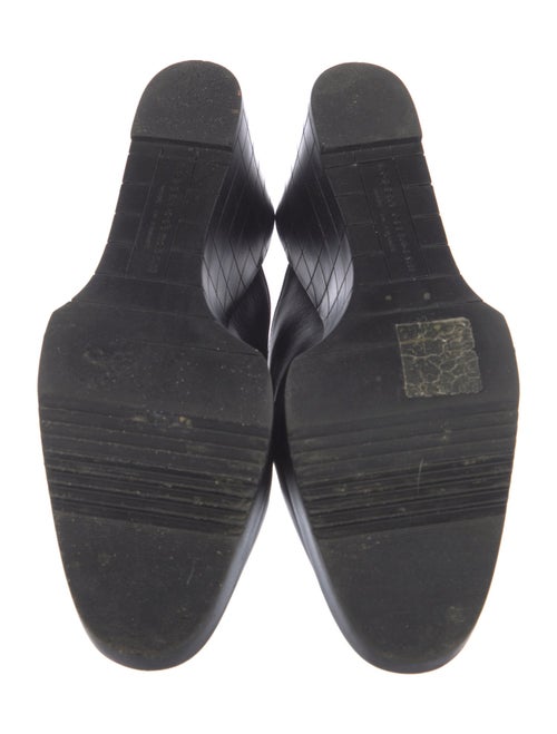 Robert Clergerie Leather Mules