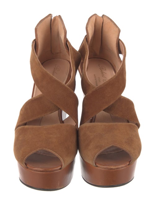 Robert Clergerie Suede Sandals