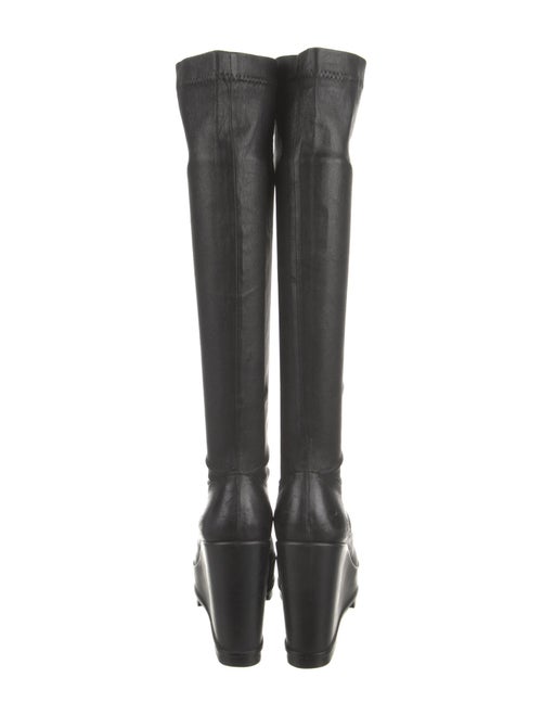 Robert Clergerie Leather Sock Boots