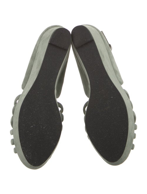 Robert Clergerie Suede Slingback Sandals