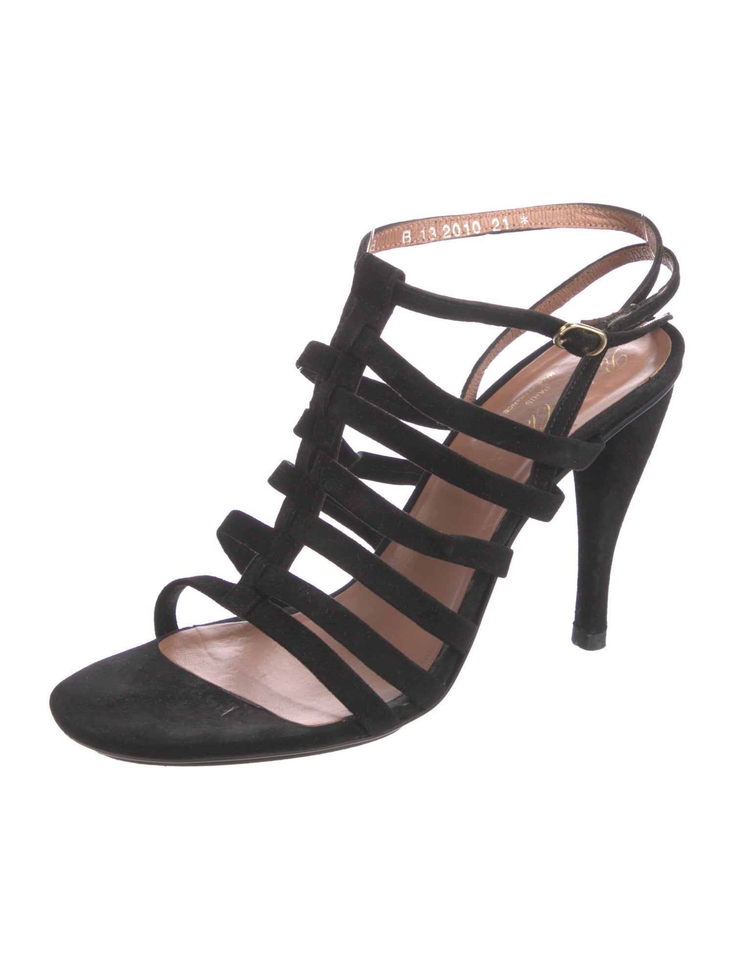 Robert Clergerie Suede Gladiator Sandals