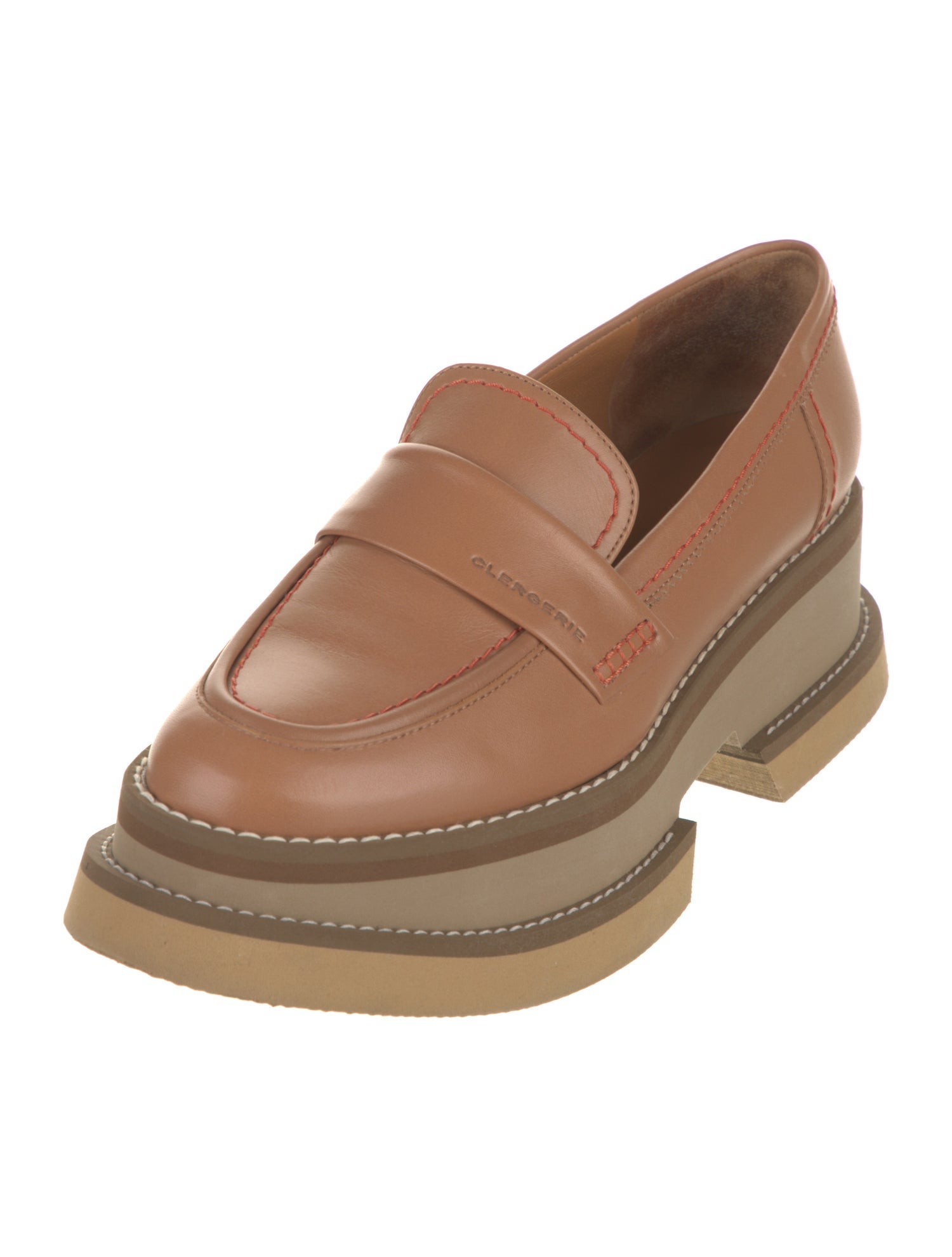 Robert Clergerie Leather Loafers