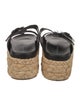 Robert Clergerie Leather Espadrilles