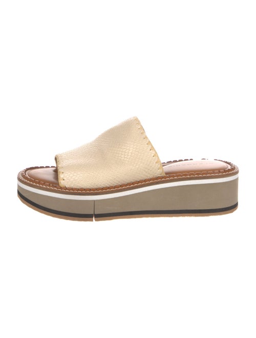 Robert Clergerie Leather Mules