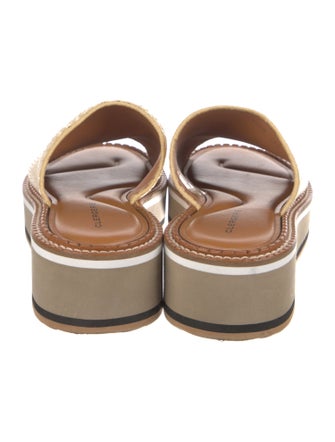 Robert Clergerie Leather Mules