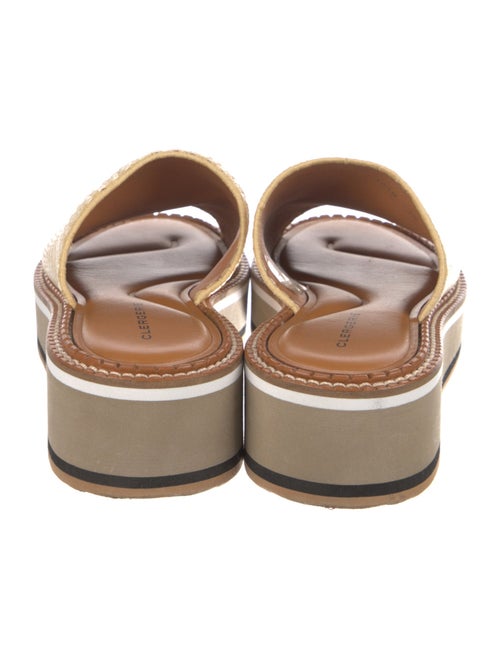 Robert Clergerie Leather Mules