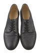 Robert Clergerie Leather Glitter Accents Oxfords