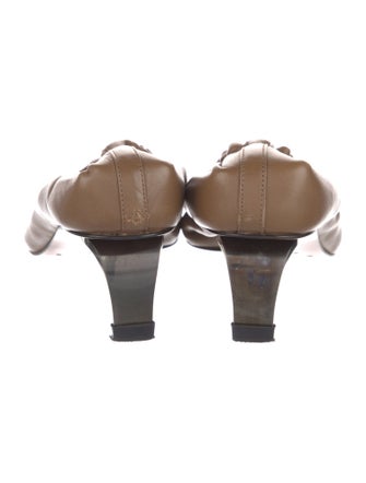 Robert Clergerie Leather Mules